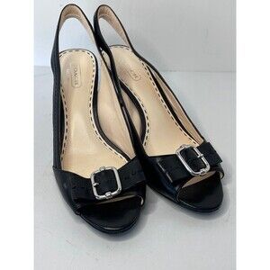 Vintage Coach Miranda Slingback Heels
